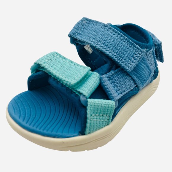 Cat & Jack Other - Toddler Boys' Tory Hook And Loop Heel Strap Blue Sandals Cat & Jack Size 9